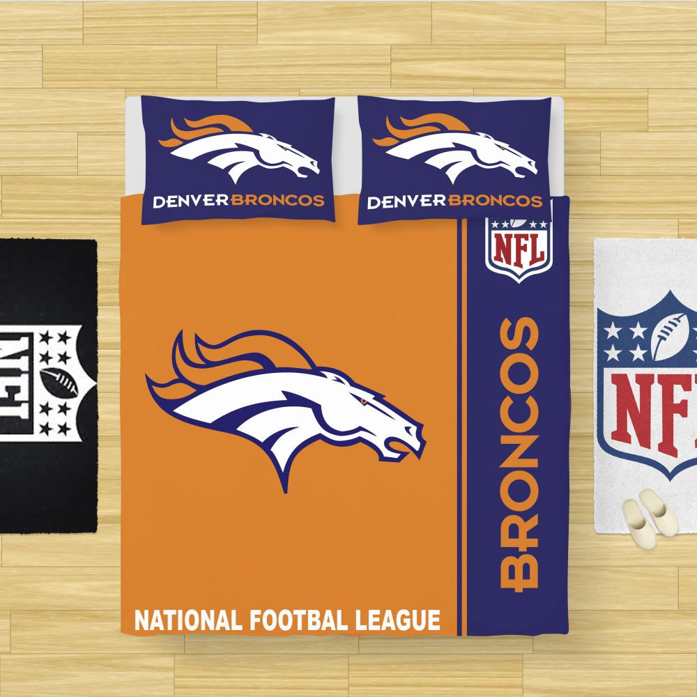 Buy NFL Denver Broncos Bedding Comforter Set | Up to 50% Off