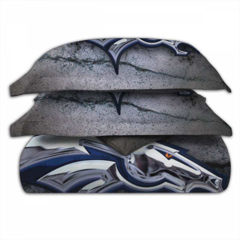 NFL Denver Broncos Grey Bedding Set