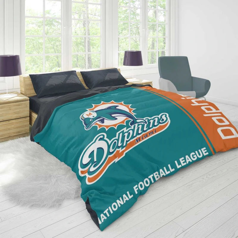 NFL Miami Dolphins Bedding Duvet Cover