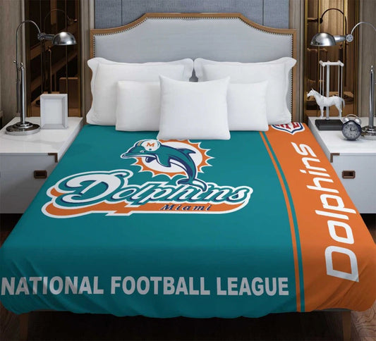 NFL Miami Dolphins Bedding Duvet Cover