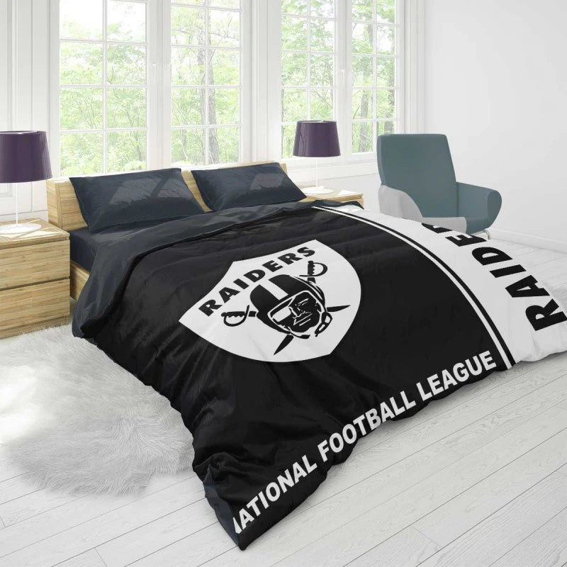 NFL Oakland Raiders Bedding Duvet Cover