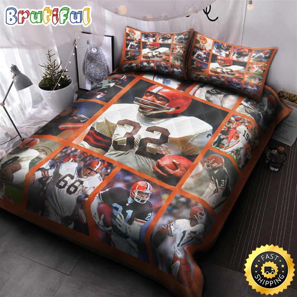 NFL Cleveland Browns Legends Bedding Set