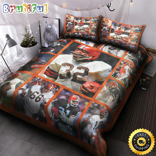 NFL Cleveland Browns Legends Bedding Set