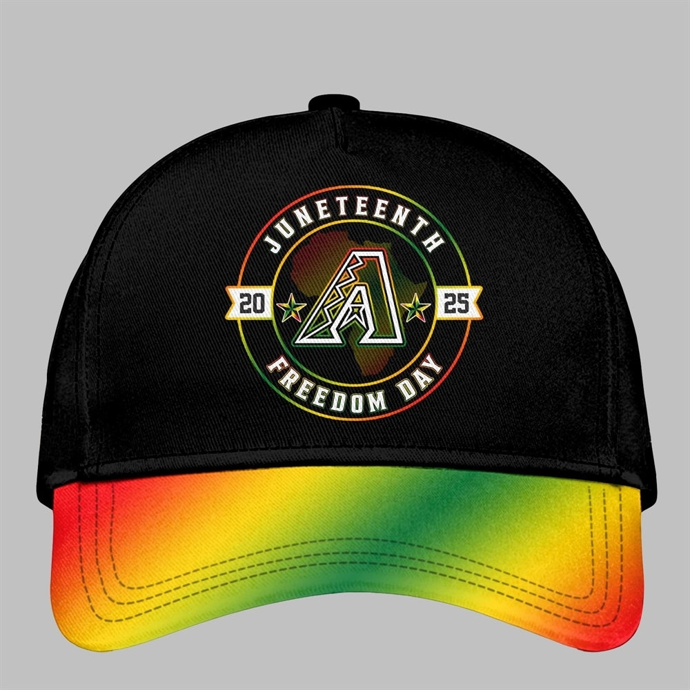 Arizona Diamondbacks Juneteenth Day 2025 Baseball Jersey Hat - Grishko.com