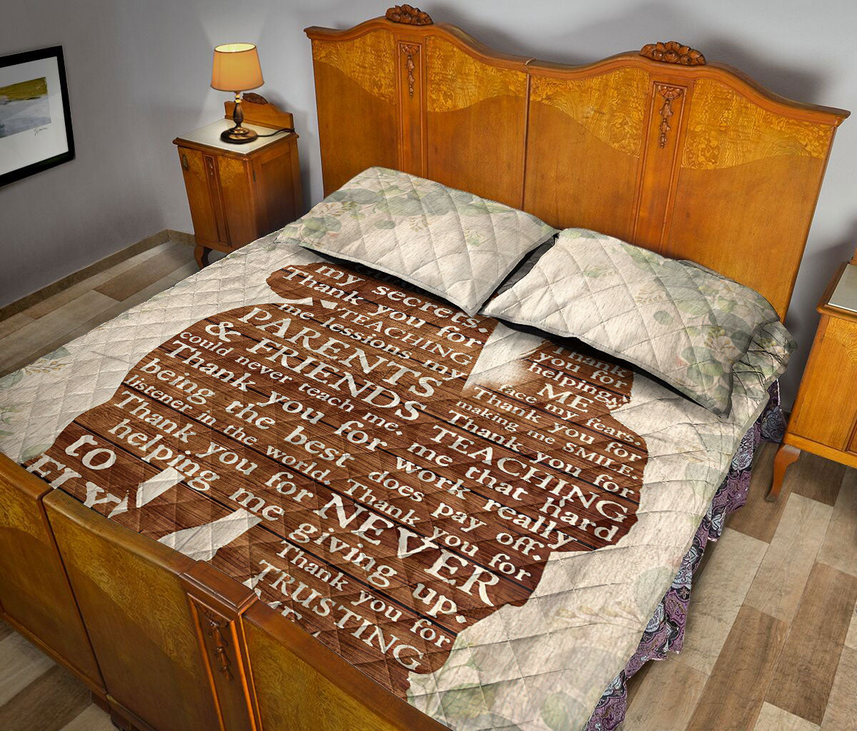 Cowboy Quilt Set, Farmer Horse Cowboy Cowgirl Beige R Ustic Western Quilt Blanket With Pillowcases, Quilt Bedding Set