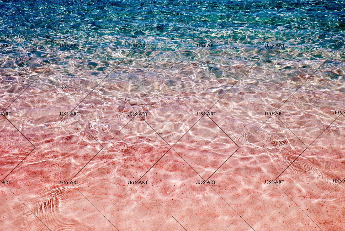 3D Blue Red Sea Ripple Quilt Cover Set Bedding Set Pillowcases 19