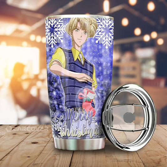 Sailor Uranus Tumbler Cup Custom Sailor Moon Anime Car Accessories Merry Christmas