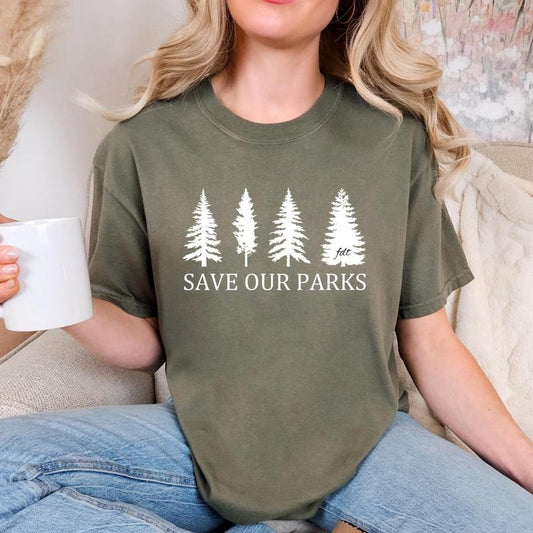 Save Our Parks Shirt Forest Parks Shirt Protect Our National Parks Shirt Support National Parks Shirt FDT Shirt Democracy Tee