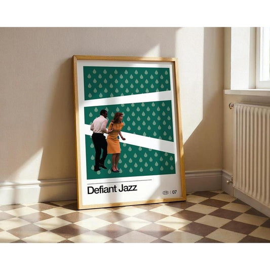 Severance Defiant Jazz PRINT - severance, severance poster, severance print, severance gift, lumon, milchick, helly r, defiant jazz