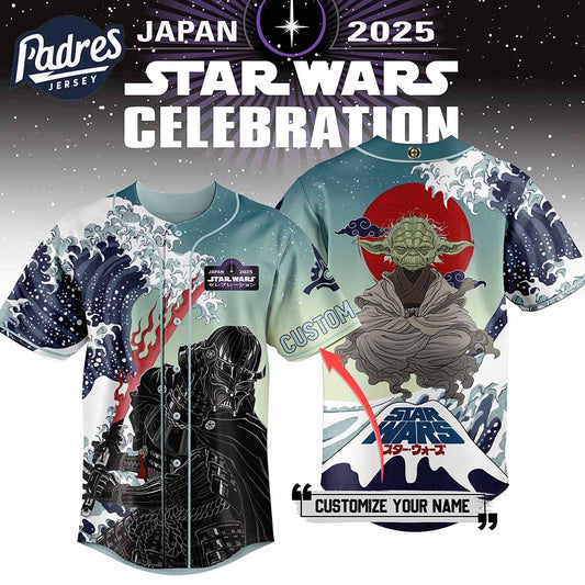 Star Wars Japan Celebration Movie Baseball Jersey - Padres Jersey Oasis: Elevate Your Baseball Style Game