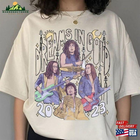 Starcatcher Greta Van Fleet Tour T-Shirt, Dream In Gold Album Gift