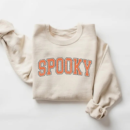 Stay Spooky Sweatshirt, Halloween Sweatshirt, Halloween Gift Hoodie, Womens Halloween Sweatshirt, Spooky Season Shirt, Ghost Halloweenstyle{n002}2