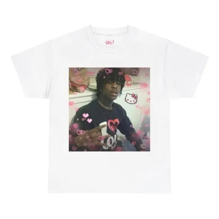 Street Cool Chief Keef Graphic Kitty Shirt