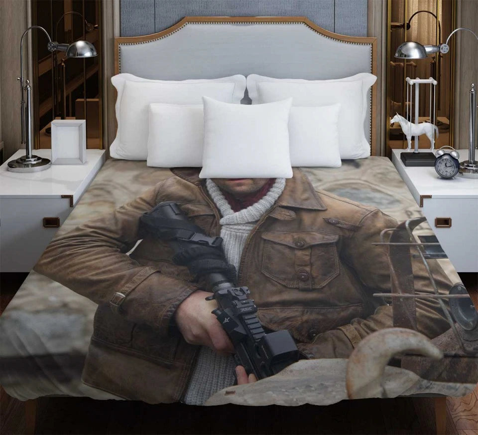 The Expendables 2 Movie Jason Statham Lee Christmas Duvet Cover