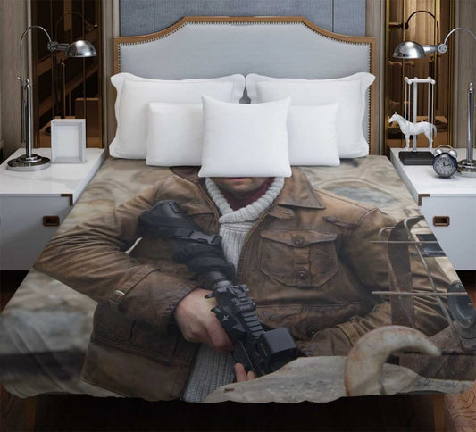 The Expendables 2 Movie Jason Statham Lee Christmas Duvet Cover