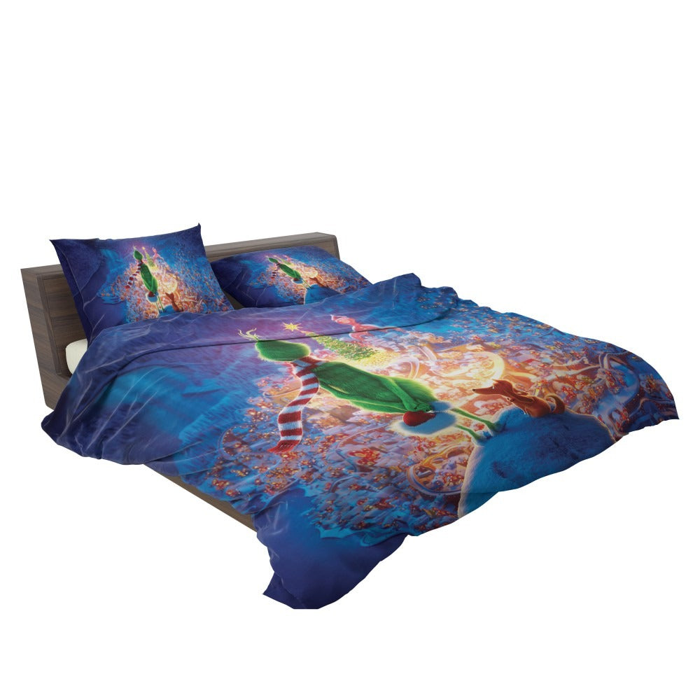 The Grinch Movie Christmas Bedding Set