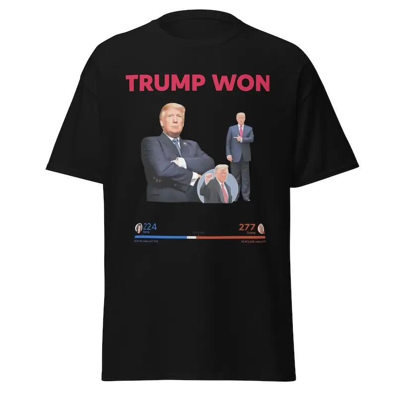 Trump Won Shirt, Trump Vance 24 Shirt, President Trump, Republican Shirt, Donald Trump Shirt, Trump Supporter Shirt