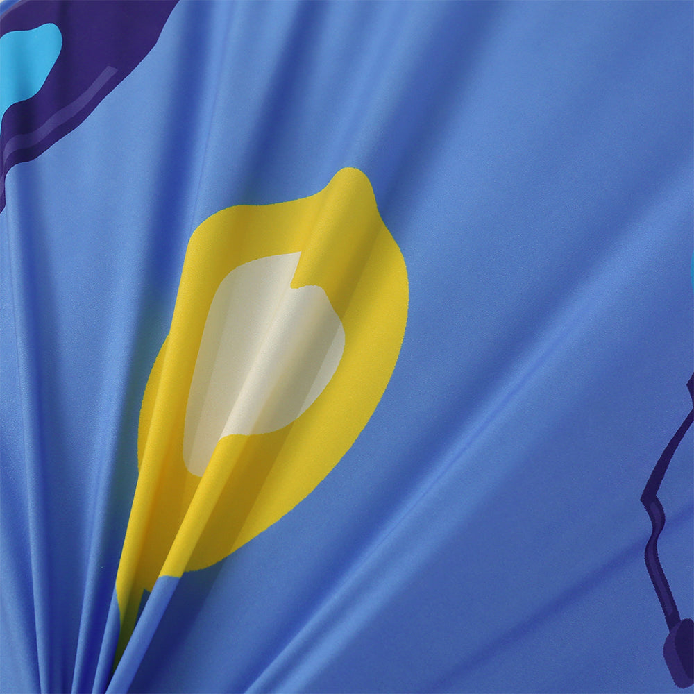 3D Blue PlayStation Pizza Trophy Headset Quilt Cover Set Bedding Set Duvet Cover Pillowcases 342