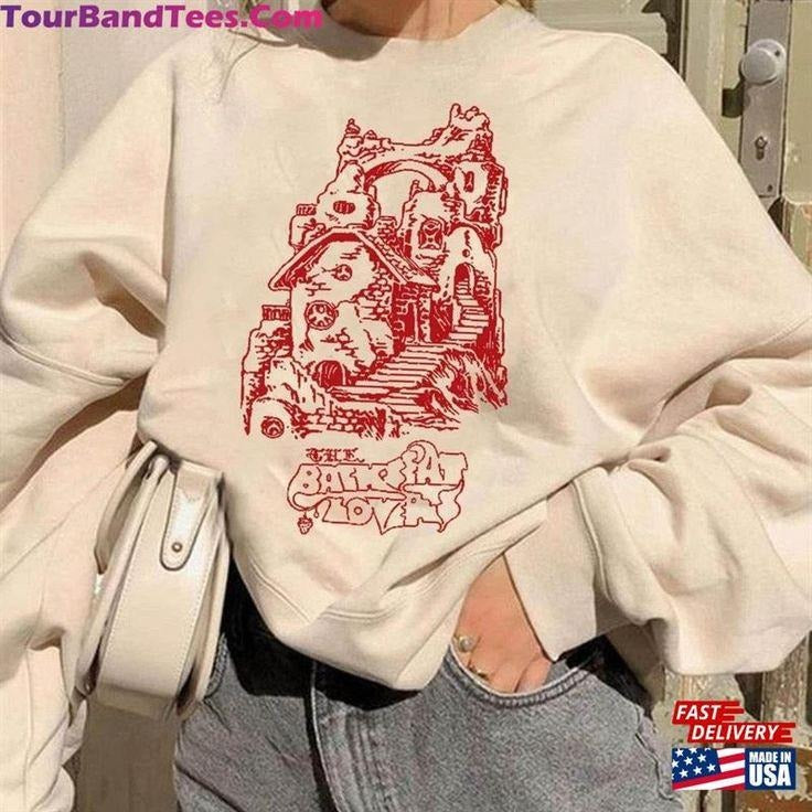 Vintage Waiting To Spill Tour 2023 Sweatshirt - The Backseat Lovers Music Lover Apparel