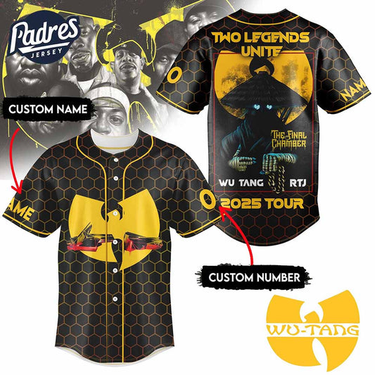 Wu Tang 2025 Tour Baseball Jersey - Padres Jersey Oasis: Elevate Your Baseball Style Game