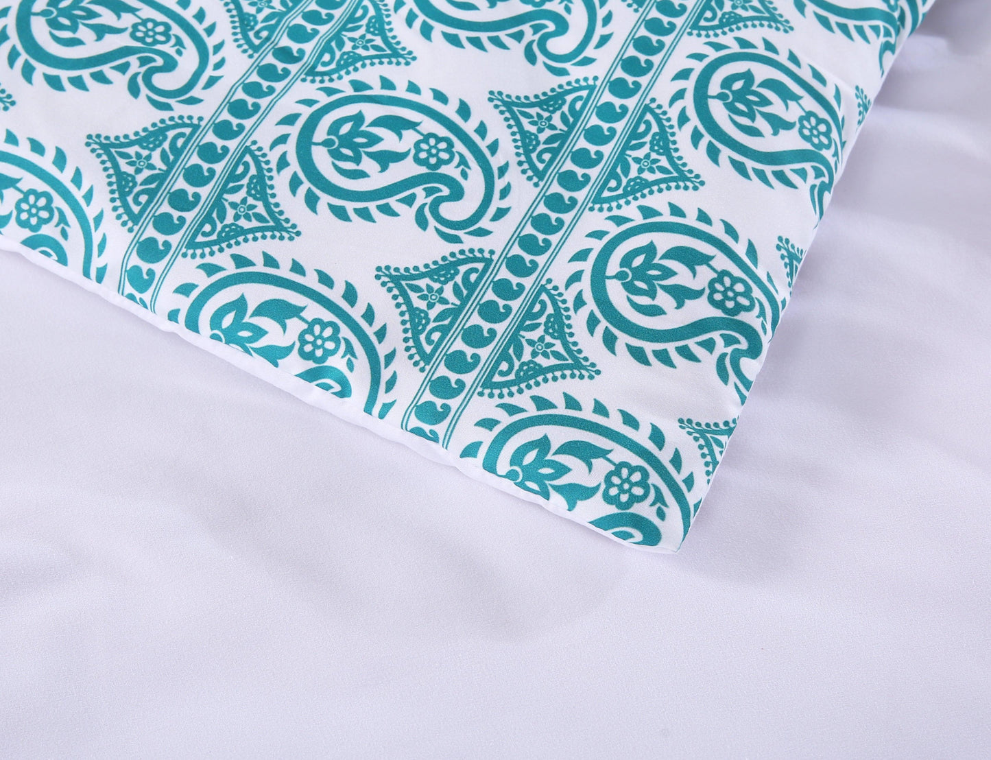 3D Bohemian Green Quilt Cover Set Bedding Set Pillowcases 20