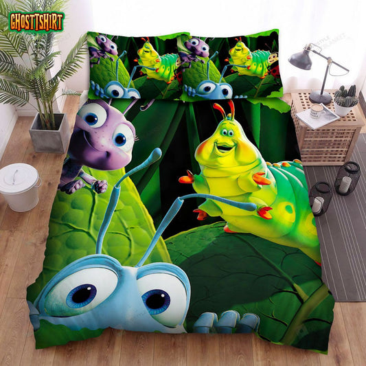 A Bug's Life Friendship Poster Bed Sheets Spread Duvet Cover Bedding Set