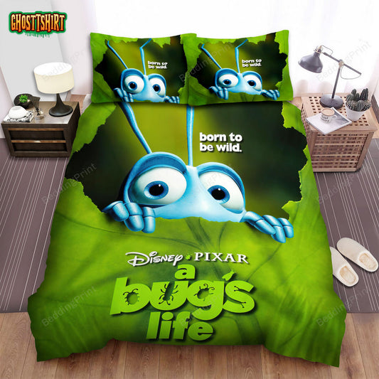 A Bug's Life Movie Poster I Bed Sheets Duvet Cover Bedding Set