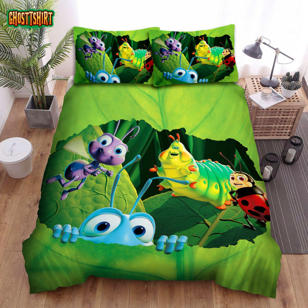 A Bug's Life Movie Vida De Inseto Photo Bed Sheets Duvet Cover Bedding Set