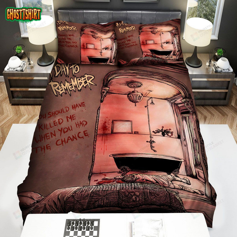 A Day To Remember Single Cover Bed Sheets Spread Comforter Duvet Cover Bedding Set
