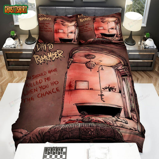 A Day To Remember Single Cover Bed Sheets Spread Comforter Duvet Cover Bedding Set