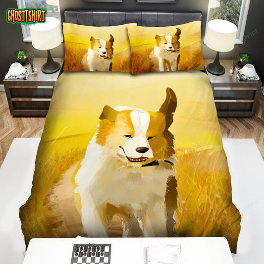 A Dog's Journey (2019) Movie Illustration Bed Sheets Duvet Cover Bedding Set