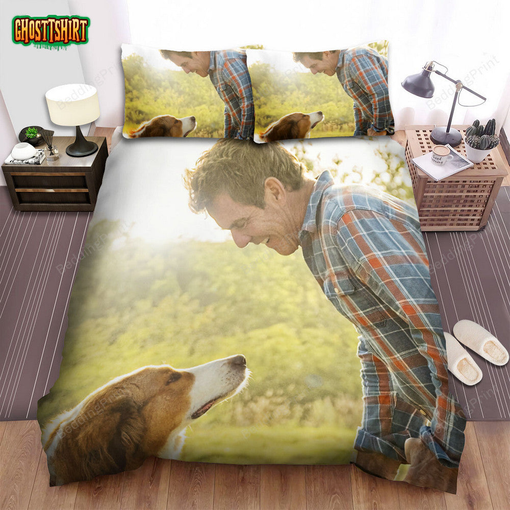 A Dog’s Journey (2019) Movie Poster Theme Bed Sheets Duvet Cover Bedding Set