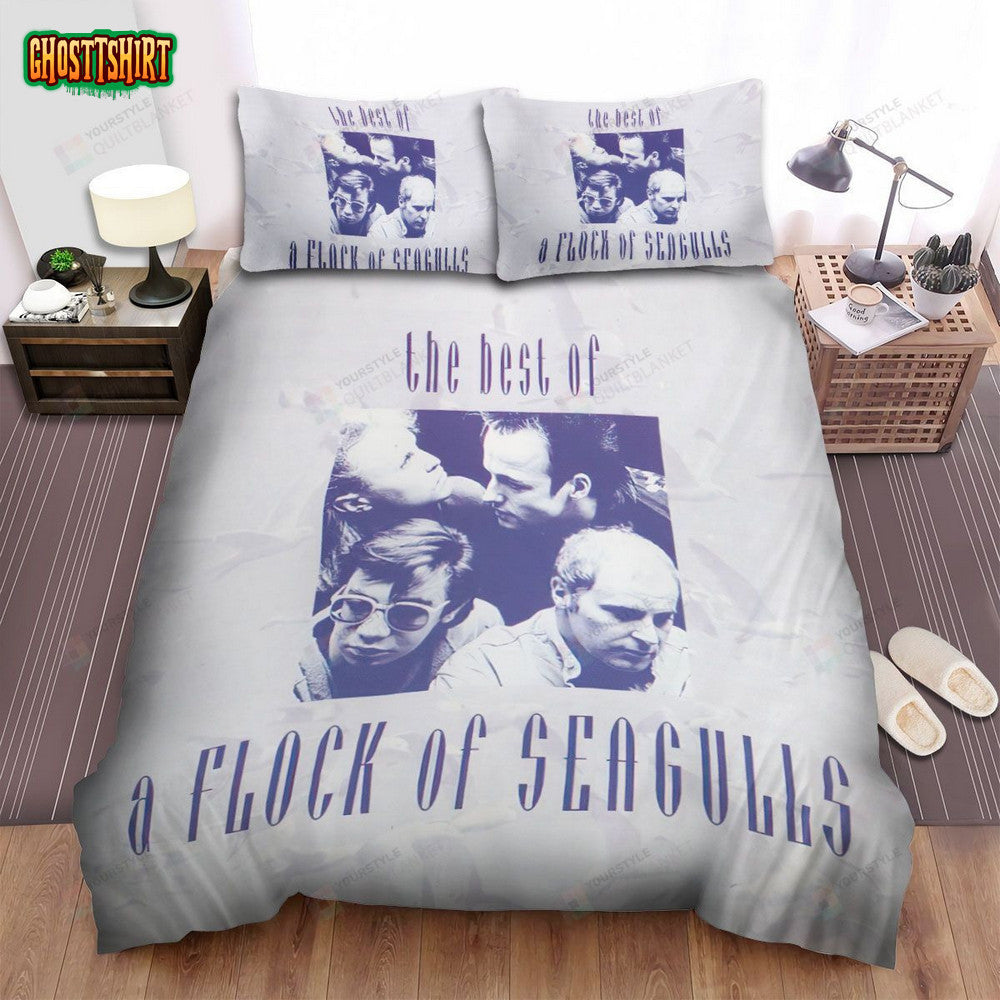 A Flock Of Seagulls Band Of The Best Bed Sheets Spread Comforter Duvet Cover Bedding Set