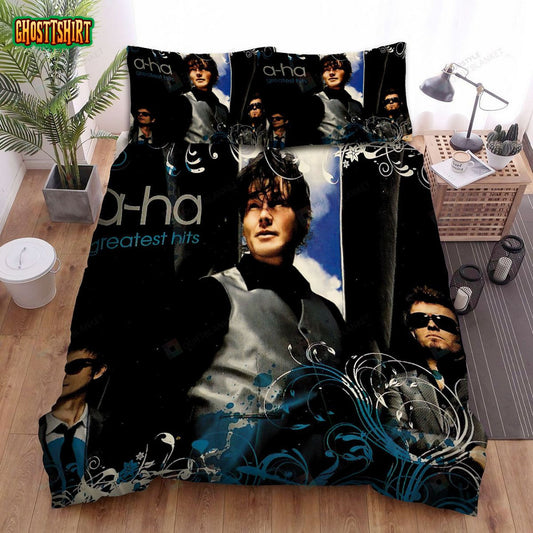 A-Ha Music Band Album Greatest Hits Bed Sheets Spread Comforter Duvet Cover Bedding Set