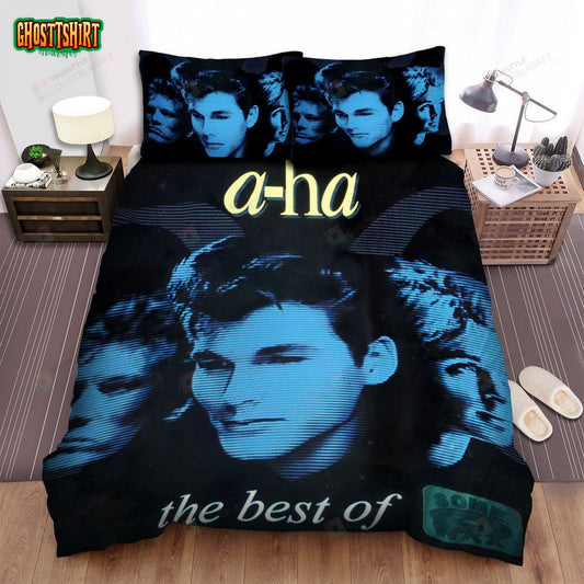 A-Ha Music Band Album The Best Of A-Ha Bed Sheets Spread Comforter Duvet Cover Bedding Set