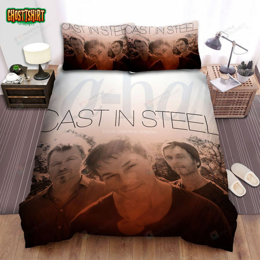 A-Ha Music Band Castin Steel Bed Sheets Spread Comforter Duvet Cover Bedding Set