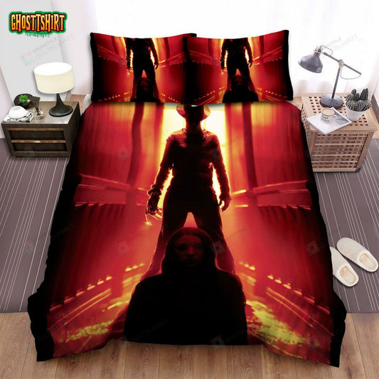 A Nightmare On Elm Street Movie Poster Bed Sheets Spread Comforter Duvet Cover Bedding Set Ver 4