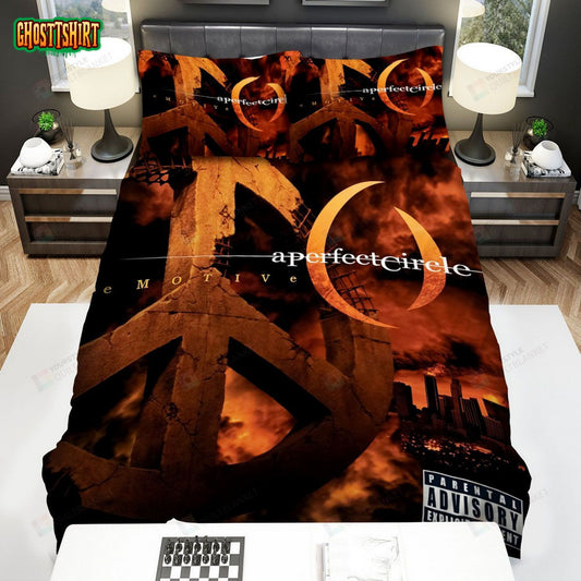 A Perfect Circle Album Emotive Bed Sheets Spread Comforter Duvet Cover Bedding Set