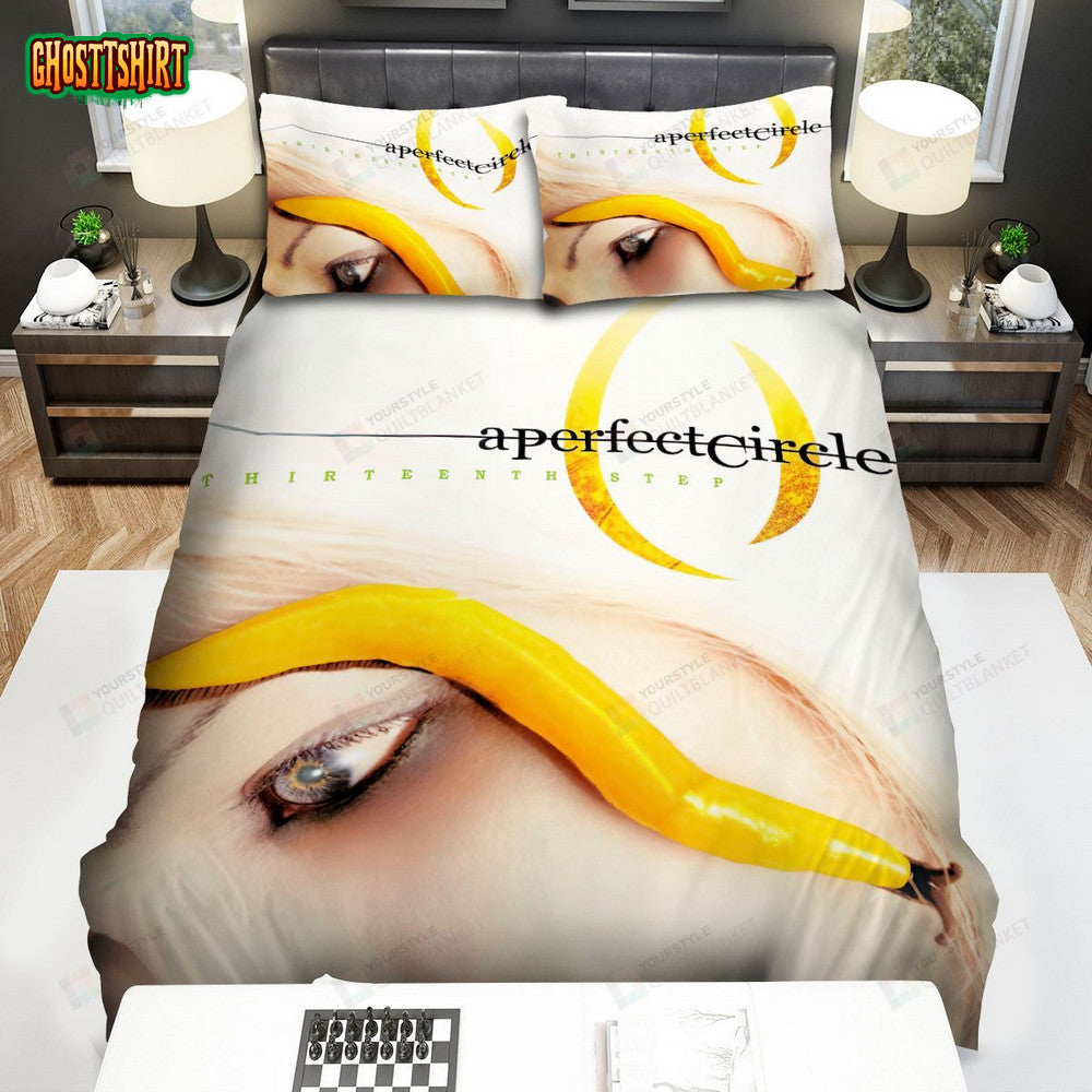 A Perfect Circle Album Thirteenth Step Bed Sheets Spread Comforter Duvet Cover Bedding Set