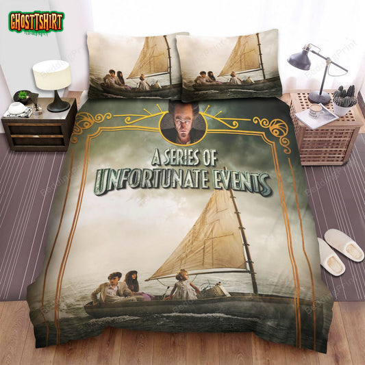 A Series Of Unfortunate Events (2017–2019) The End Bed Sheets Duvet Cover Bedding Set