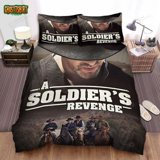 A Soldier's Revenge (I) Poster 2 Bed Sheets Spread Comforter Duvet Cover Bedding Set