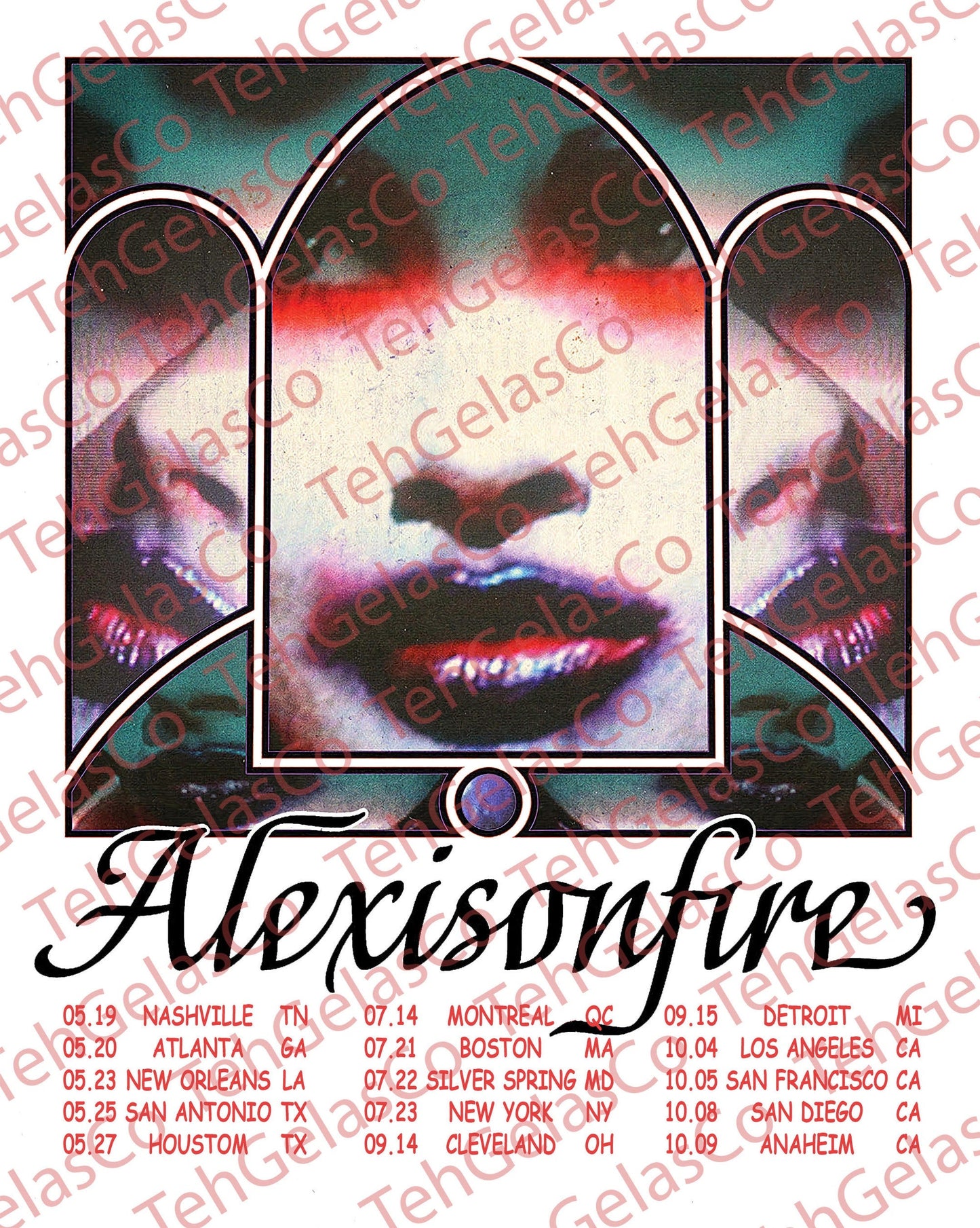 Alexisonfire T Shirt Music North American Summer Shirt World Tour 2022 T Shirt