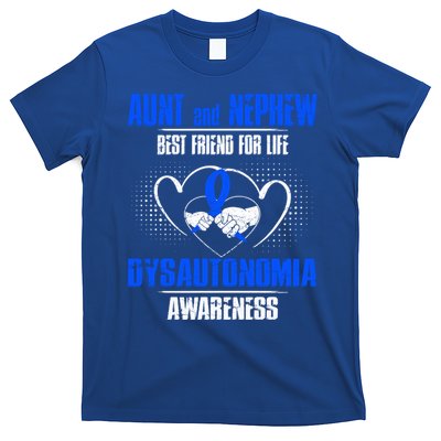 Aunt And Nephew Best Friend Of Life Dysautonomia Awareness Gift T-Shirt