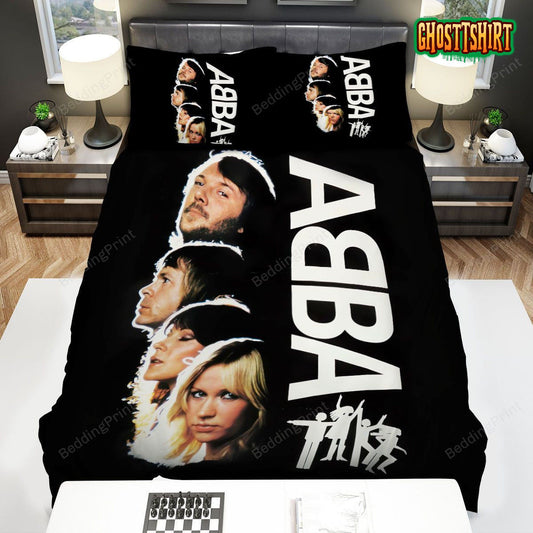 Abba Iconic Group Bed Sheets Duvet Cover Bedding Set