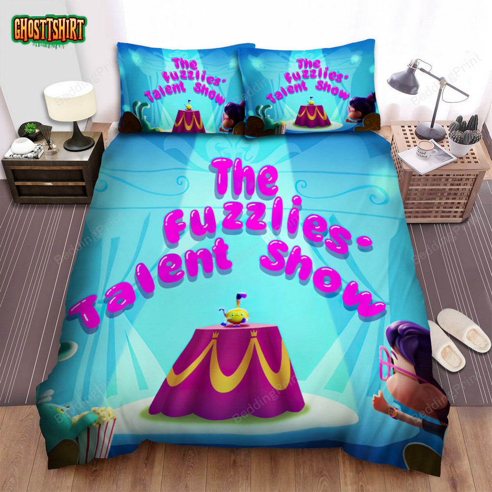 Abby Hatcher Episode The Fuzzlies Talent Show Bed Sheets Spread Duvet Cover Bedding Set