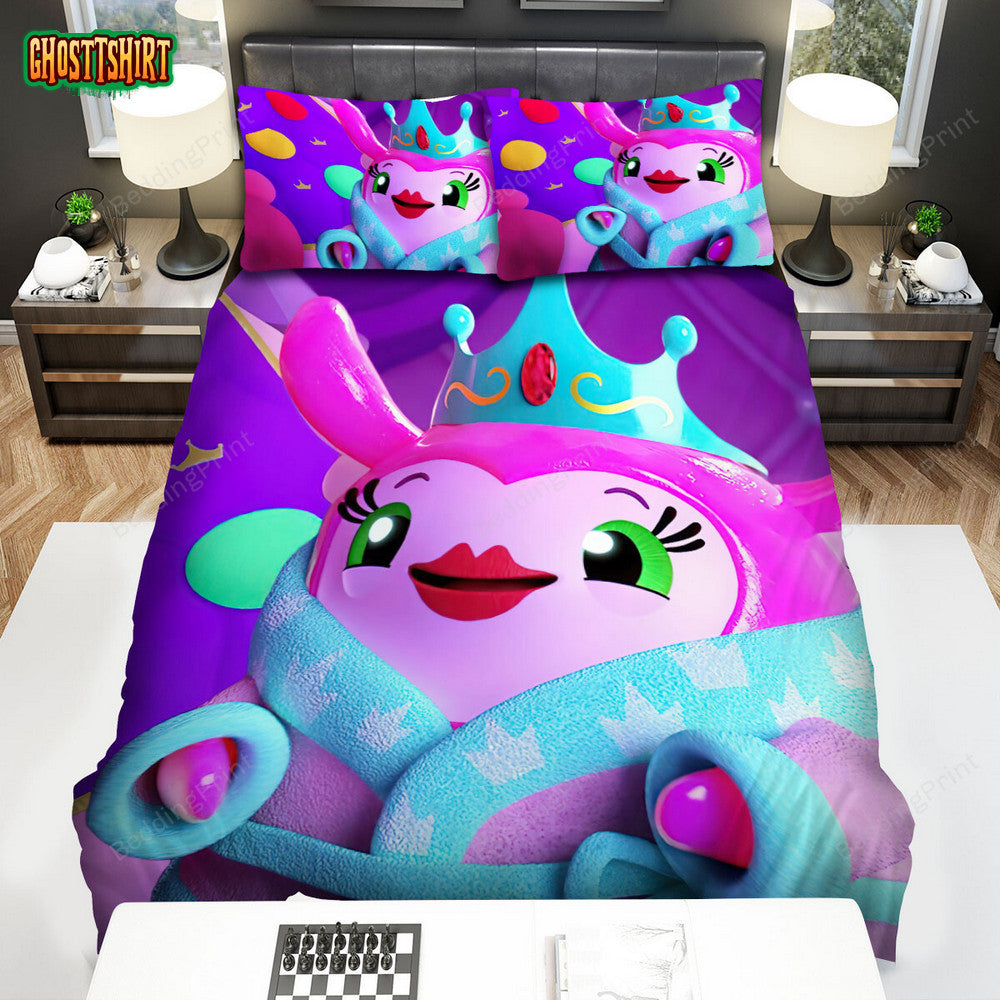 Abby Hatcher Princess Flug Poster Bed Sheets Spread Duvet Cover Bedding Set