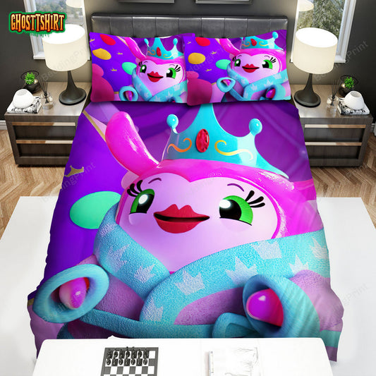 Abby Hatcher Princess Flug Poster Bed Sheets Spread Duvet Cover Bedding Set