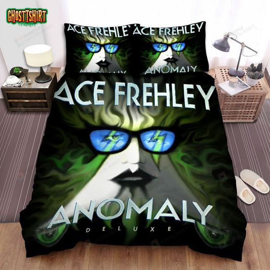 Ace Frehley Anomaly Album Cover Bed Sheets Spread Comforter Duvet Cover Bedding Set