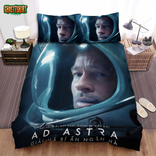 Ad Astra Roy Mcbride Poster Bed Sheets Duvet Cover Bedding Set