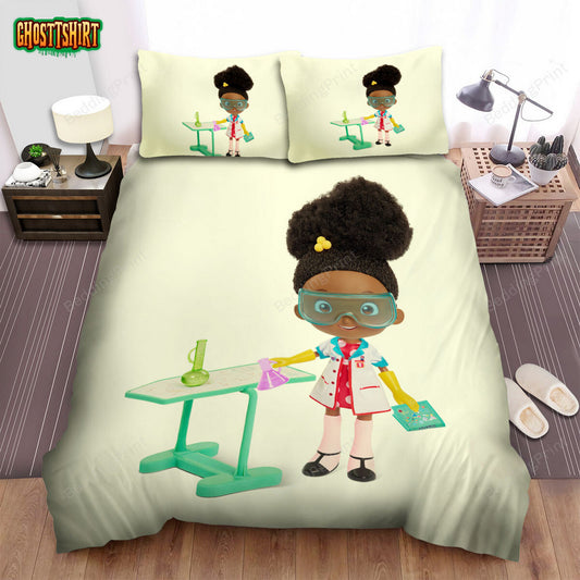 Ada Twist, Scientist Do Chemistry Experiments Bed Sheets Duvet Cover Bedding Set